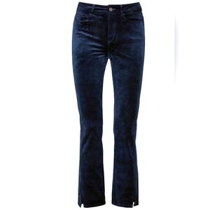 Paige Cindy Blue Velvet Jeans